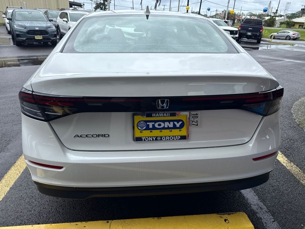 2025 Honda Accord LX