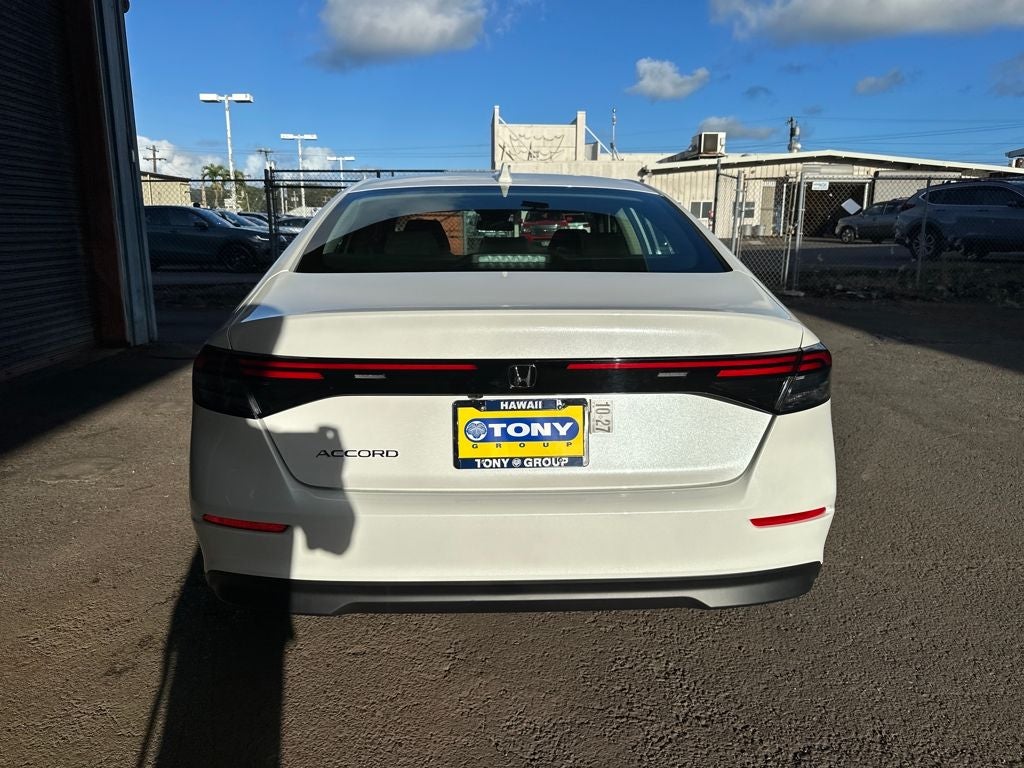 2025 Honda Accord LX