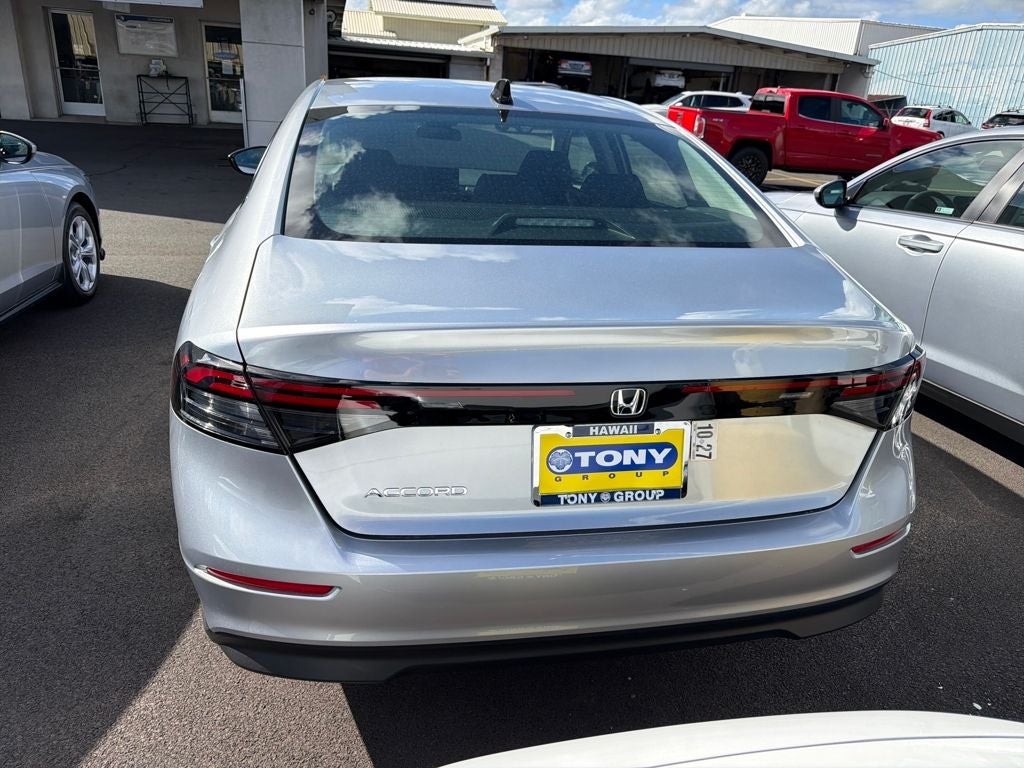 2025 Honda Accord SE
