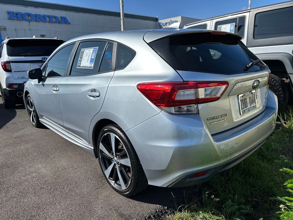 2018 Subaru Impreza 2.0i Sport